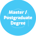 Master or Postgraduate degree 