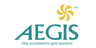 Logo Accredited by Aegis